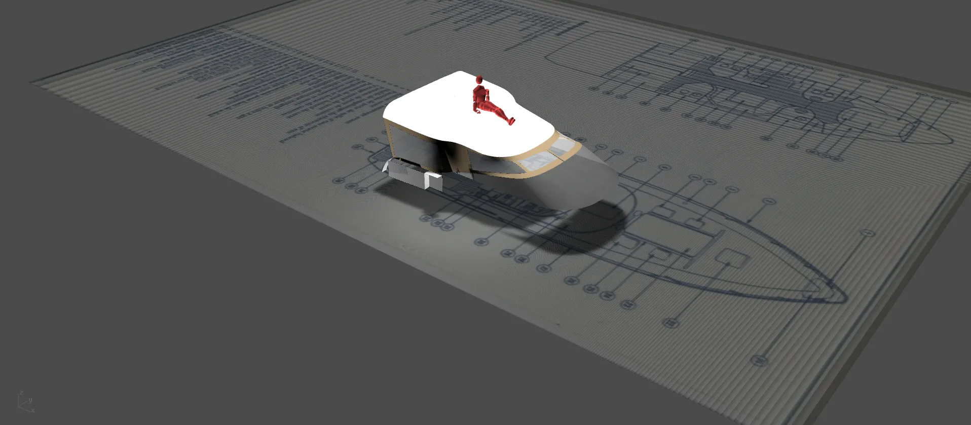 Conception casquette Motor Yachts